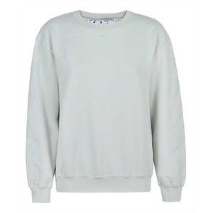 Off-White Women's Printed Arrow Crewneck Sweatshirt White